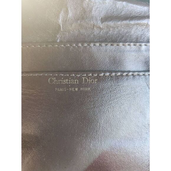Christian Dior Brown Trotter Print Vintage Wallet and Coin Purse - Picture 6 of 14